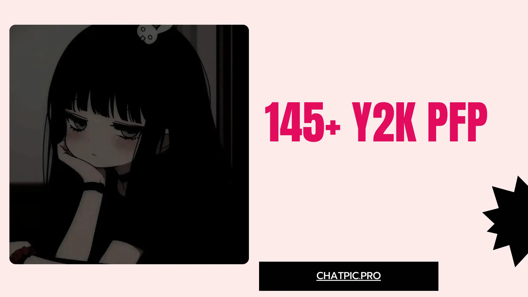145+ Y2K PFP Ideas Anime, Boy, Girl, Black and White, Discord and Cat Styles
