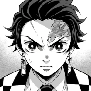 Tanjiro manga art profile icon