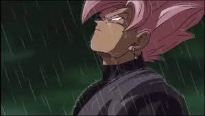 Sad Goku Black profile picture melancholic atmosphere