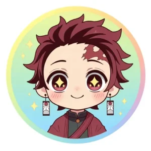 cute Tanjiro PFP chibi style