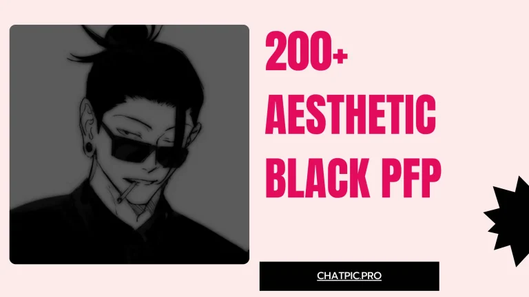 200+ Aesthetic Black PFP for Girls, Boys, Anime, Discord and Instagram