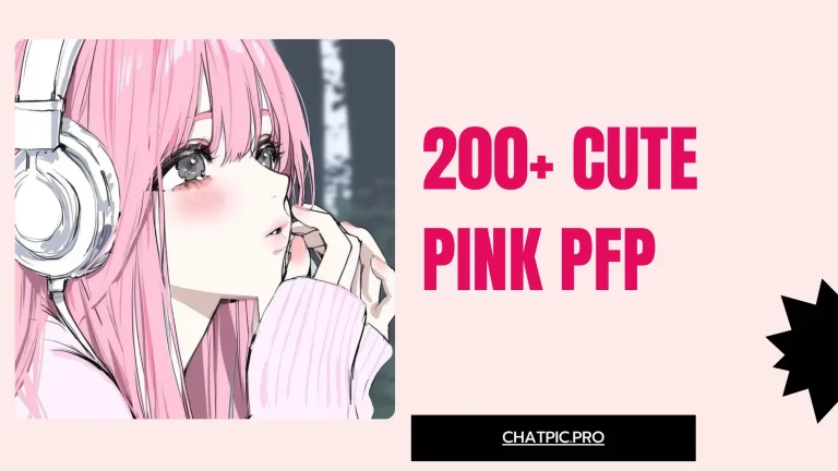 200+ Cute Pink PFP Aesthetic, Girl, Anime, Y2K, Hello Kitty and More Styles