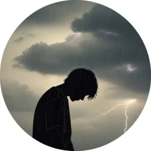 sad PFP realistic mood icon