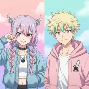 Denji x Reze Chainsaw Man matching PFP