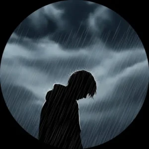 sad PFP inner feelings icon low light scene