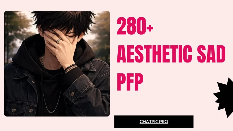 280+ Aesthetic Sad PFP for Girl, Boy, Anime, Dark and Pinterest Styles