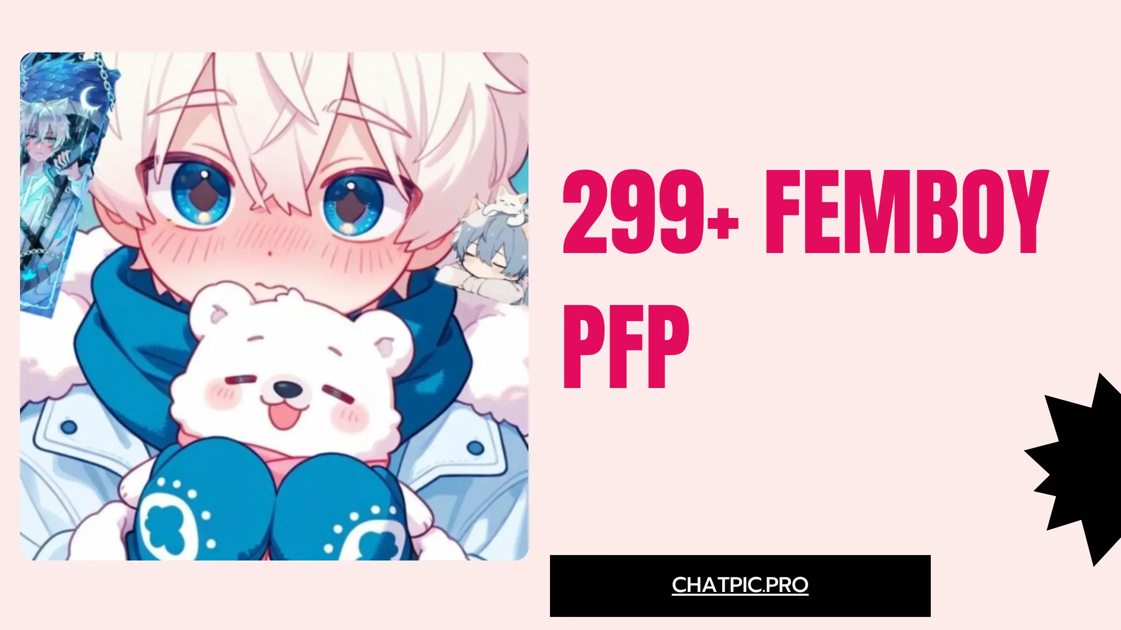 299+ Femboy PFP Ideas Anime, Aesthetic, Matching, Pink, Purple and Blue Styles