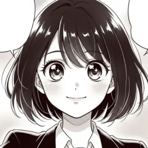 Reze manga style profile picture cute