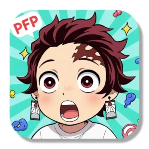 funny Tanjiro PFP meme expression