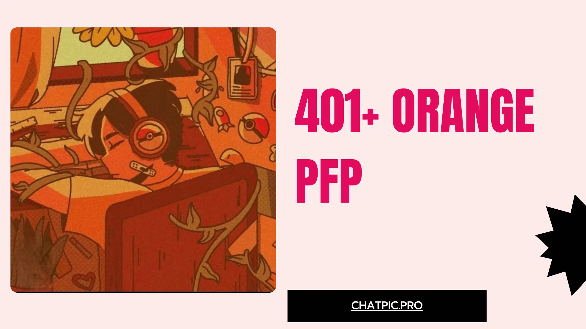 401+ Orange PFP Ideas Aesthetic, Anime, Cute, Discord, Cat and More