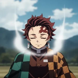 Tanjiro Kamado PFP calm expression
