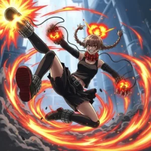 Reze PFP manga aesthetic style
