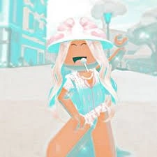 cute preppy Roblox PFP style