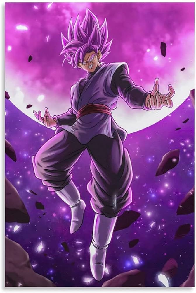 Goku Black anime profile picture energy aura