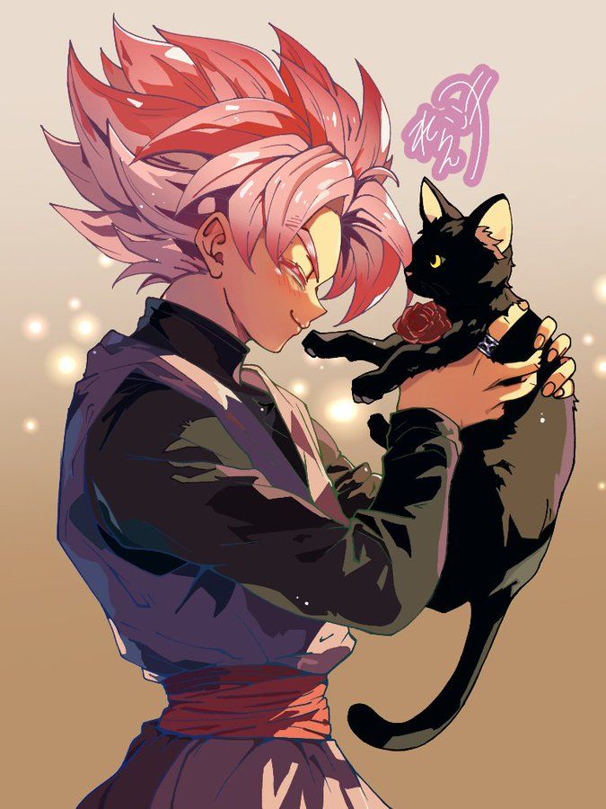 Goku Black cute profile picture lighter tones