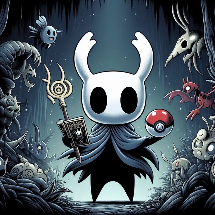 Hollow Knight Discord clear silhouette