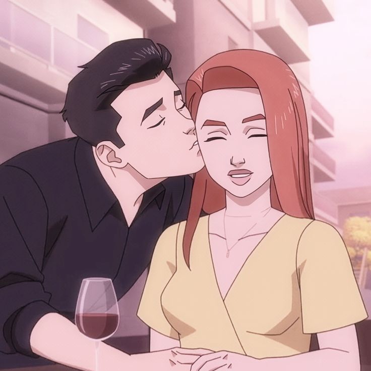Invincible and Atom Eve matching PFP romantic pair