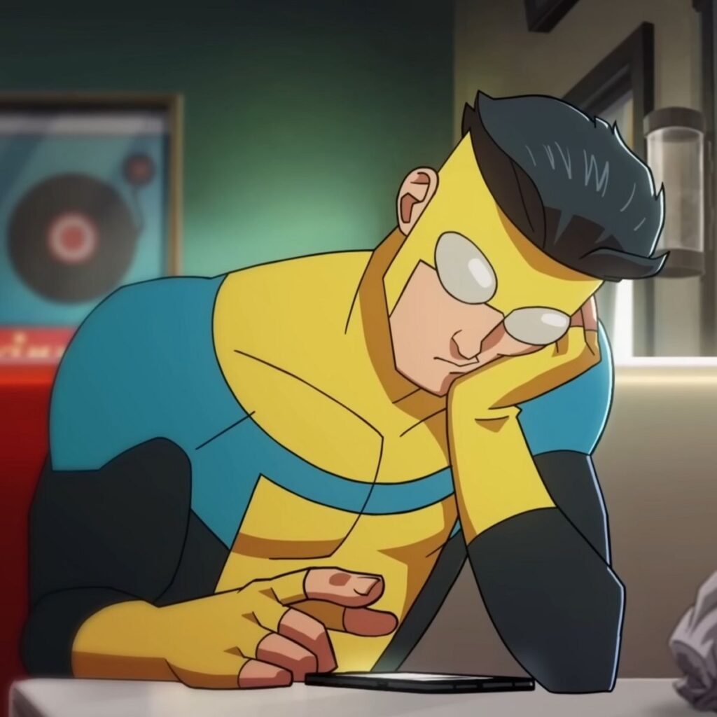 Invincible funny PFP in square avatar format
