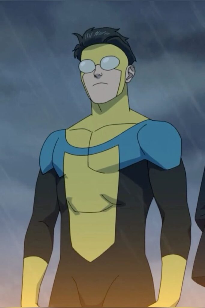 Invincible GIF PFP with animated loop