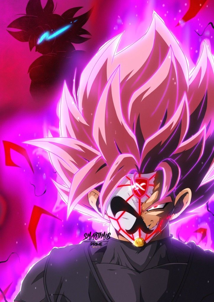 Xeno Goku Black PFP alternate universe design