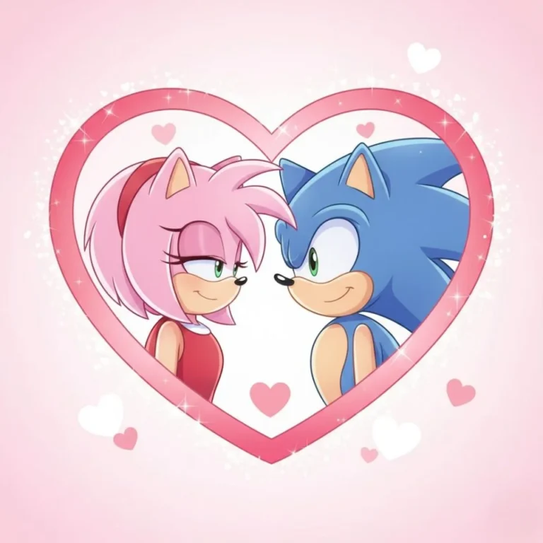 Amy Rose Sonic matching set