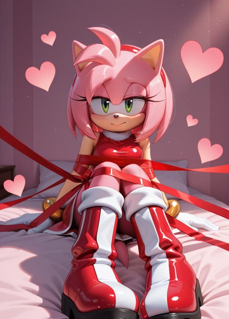 Amy Rose Christmas festive winter