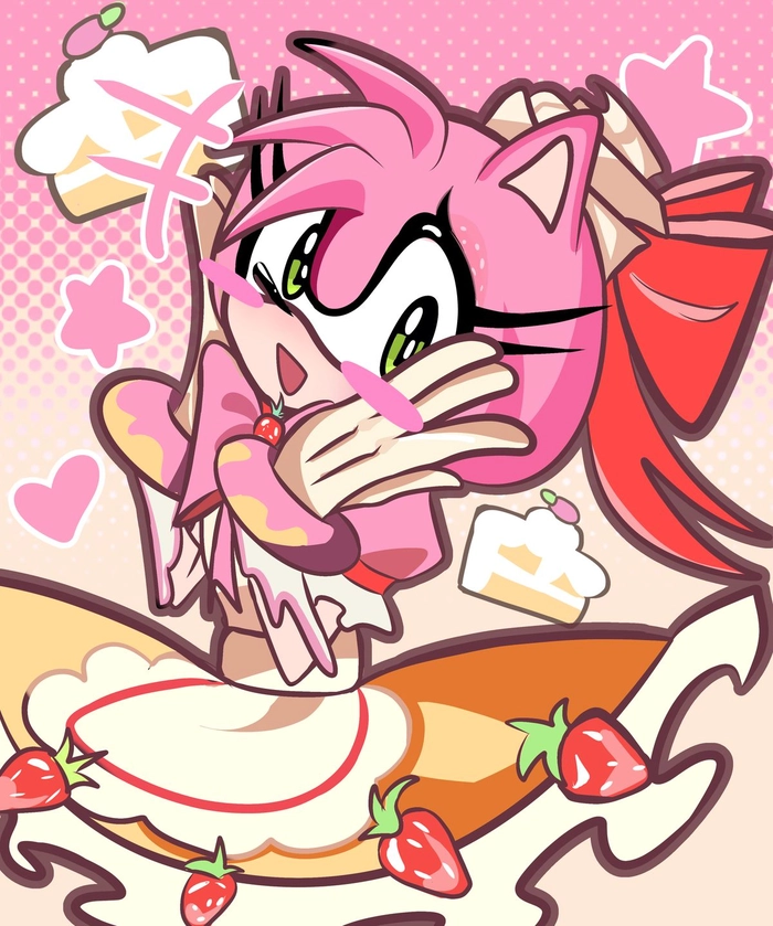Amy Rose Discord bold expressive colors