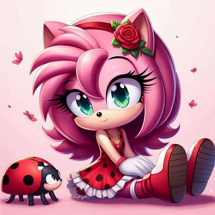 Amy Rose Discord high contrast