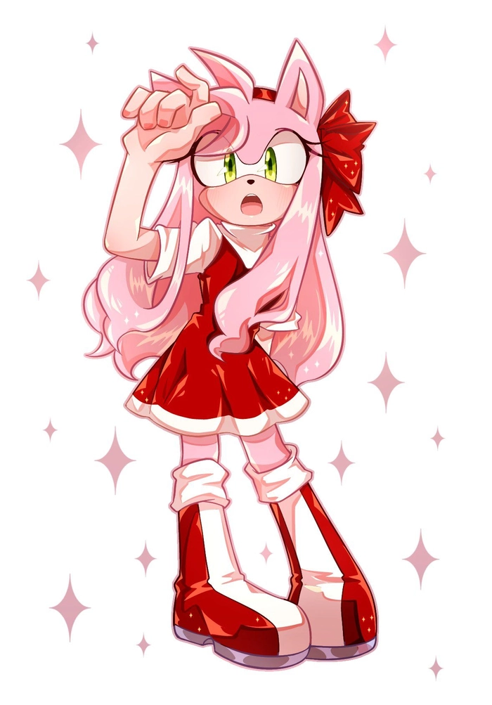 Amy Rose GIF animated Discord