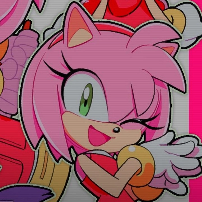 Amy Rose animated GIF motion