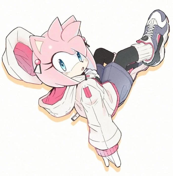 Amy Rose IDW aesthetic profile picture