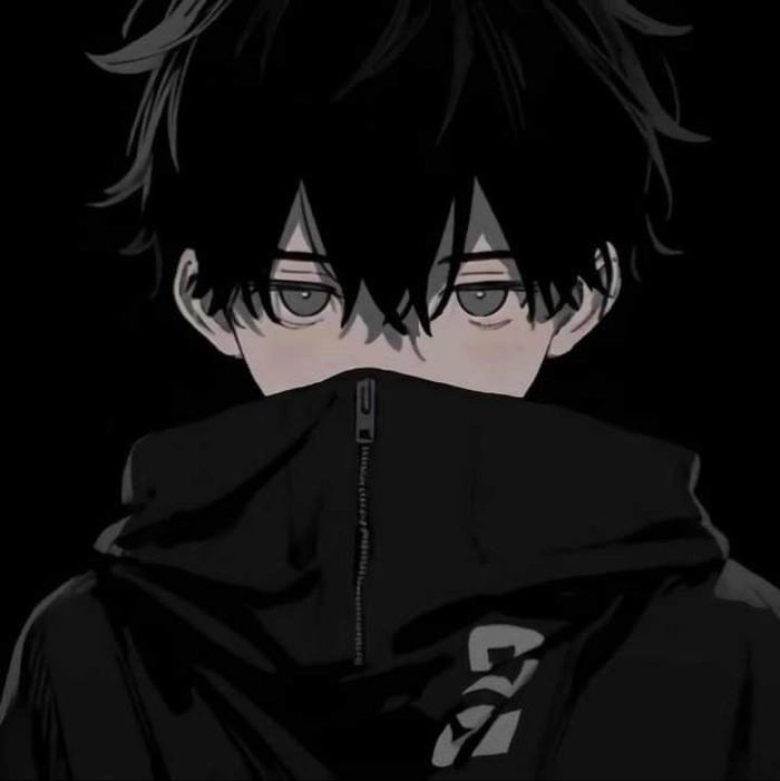 4K anime boy PFP with sharp detail and cinematic rim lighting