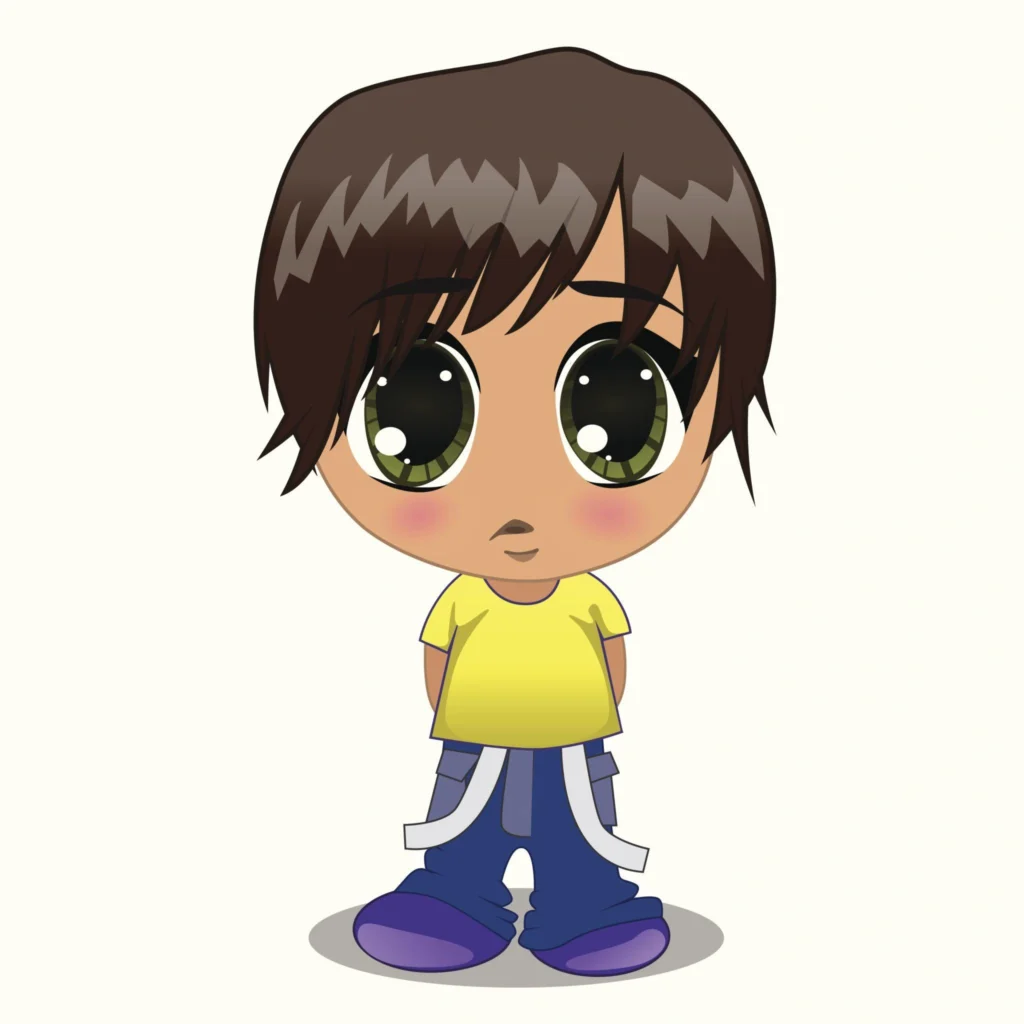 Instagram-ready anime boy PFP with clean composition and aesthetic color balance