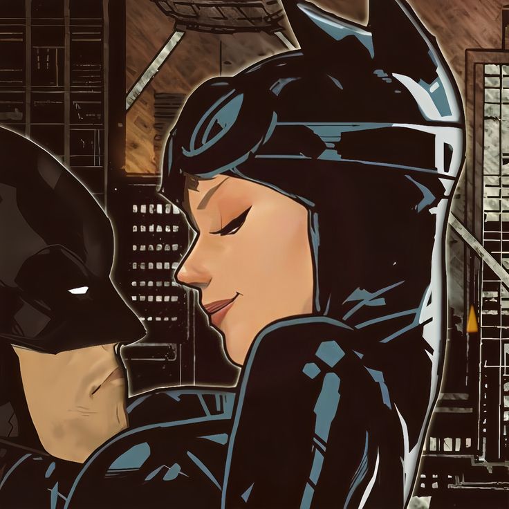 Batman PFP couple matching dark aesthetic profile picture