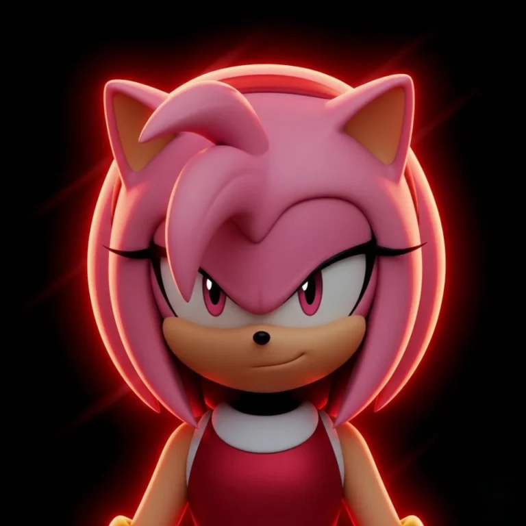 Amy Rose cool dynamic attitude