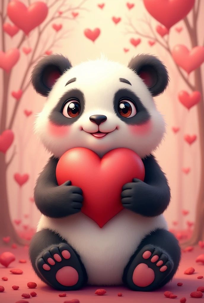 Adorable cute red panda profile picture with gentle lighting and cozy feel