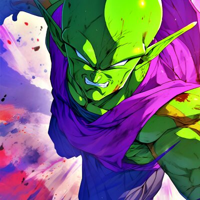 Piccolo Daimao PFP with villain energy and commanding dark presence