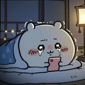 soft emo PFP warm cozy lighting