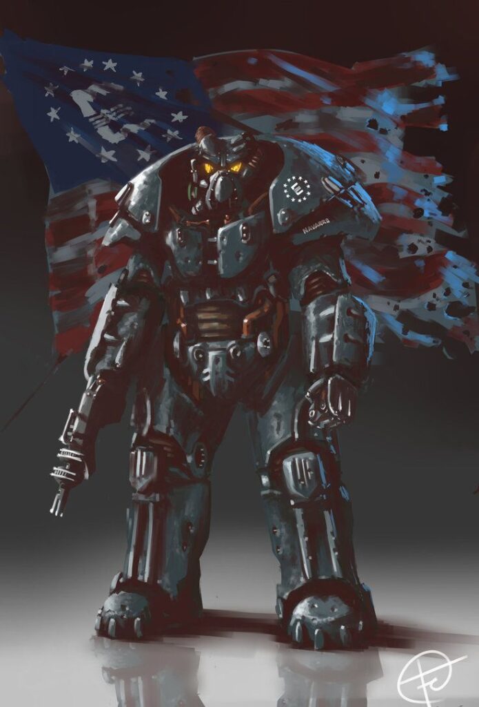 Enclave Fallout PFP military insignia