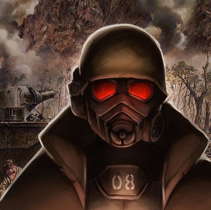 Fallout 3 PFP green Capital Wasteland
