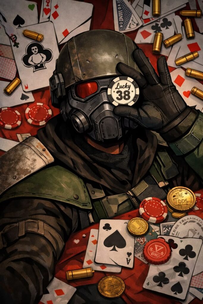 Fallout aesthetic PFP cinematic orange sky