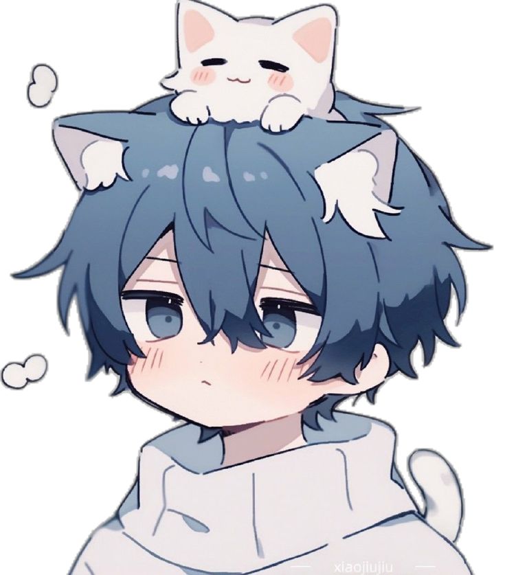 femboy cat PFP anime ears