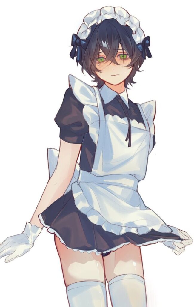 femboy PFP art stylized linework