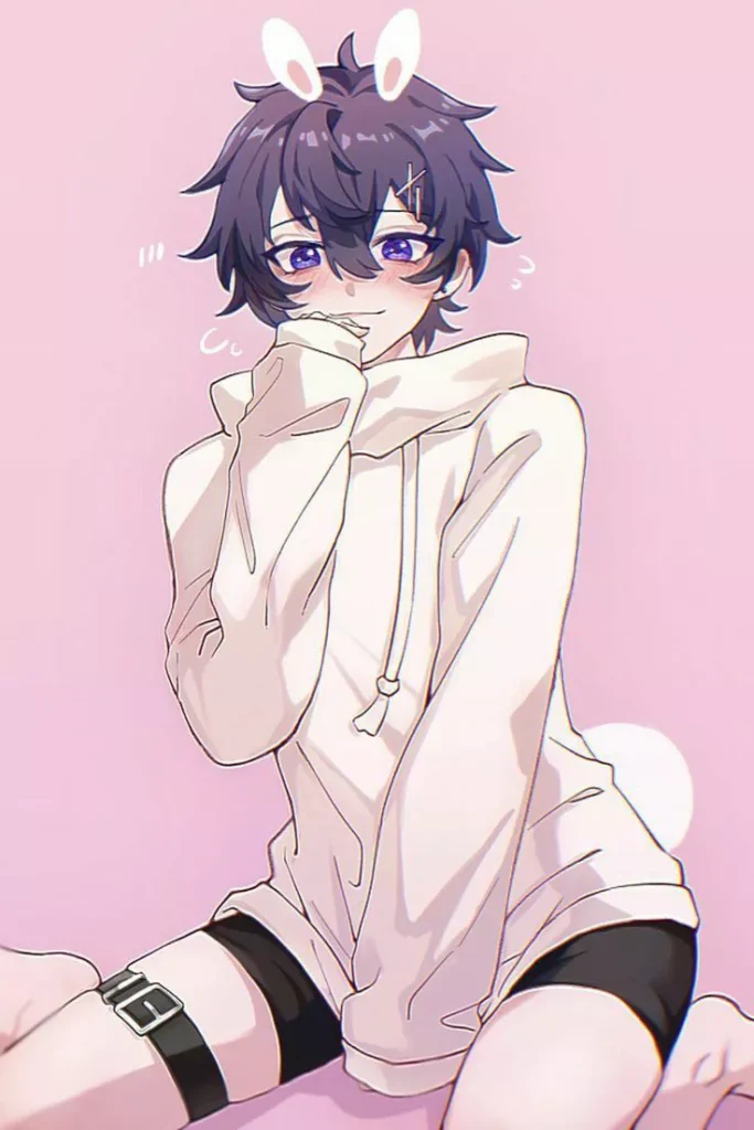 femboy PFP ideas warm color palette
