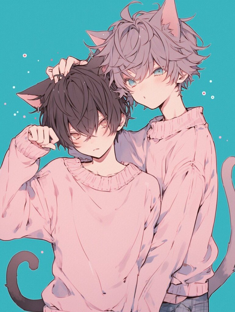 femboy PFP matching duo edit