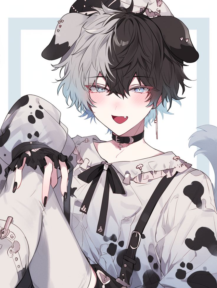 femboy puppy PFP plush accessories