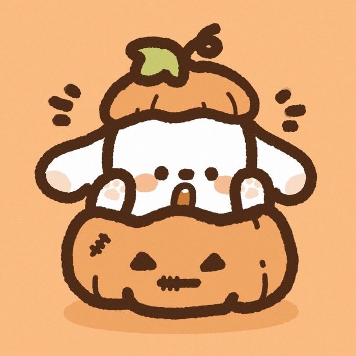 Lively orange cat PFP with comedic pose