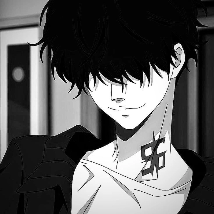 Charming anime boy PFP with proportion harmony and expressive eyes