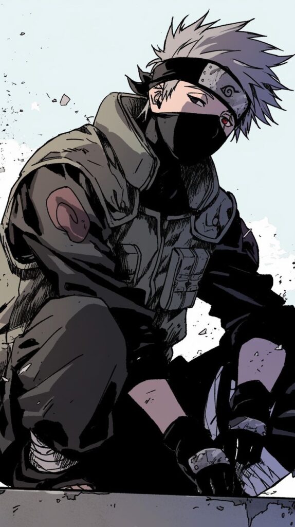 Kakashi manga colored PFP