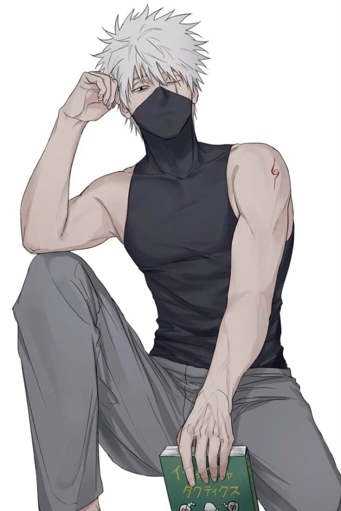 colored Kakashi manga profile picture